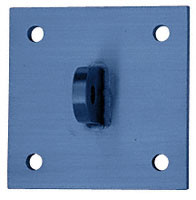CRL Custom Color Square Mounting Plate for 12 mm Rods | CRL