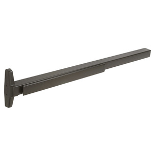 Von Duprin® Dark Bronze Concealed Vertical Rod Panic Exit Device with Smooth Case 48” x 99” Exit Only
