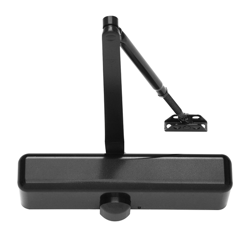 CRL Black Adjustable Spring Power Size 2 to 5 Surface Mount Door Closer