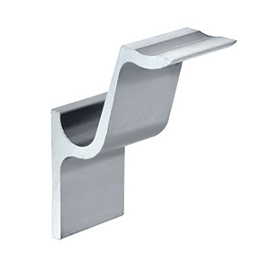 CRL Silver Metallic 1100 Series Aluminum Hand Rail Bracket
