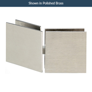 Polished Chrome Pivoting Transom Designer Series Clip