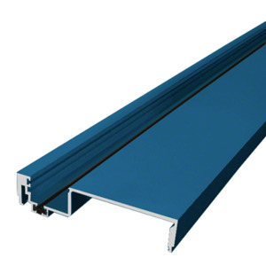 CRL-U.S. Aluminum Heavy-Duty 6" Female Split Mullion, Thermally Improved, Custom Paint- 24'-2"