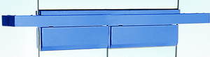 CRL Custom Painted Double Floating Header for Overhead Concealed Door Closers - Custom Length