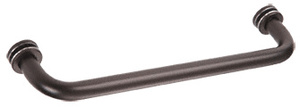 CRL Oil Rubbed Bronze 12" BM Series Tubular Single-Sided Towel Bar