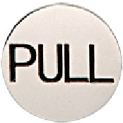CRL Polished Stainless 2" Round Pull Indicator