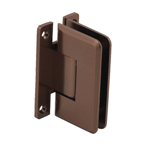 CRL Antique Bronze Cologne 037 Series Wall Mount 'H' Back Plate Hinge