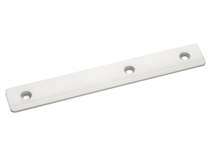 CRL Aluminum Flat Faceplate With No Cut-Out