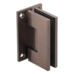 Polished Copper Wall Mount with Full Back Plate Maxum Series Hinge