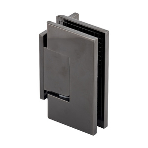 Gun Metal Wall Mount with Offset Back Plate Maxum Series Hinge