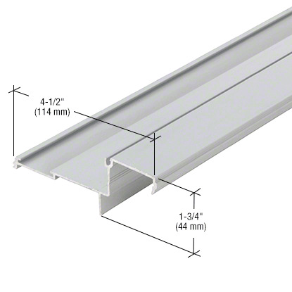 CRL-U.S. Aluminum Stacking Sill Insert, Clear Anodized - 24'-2