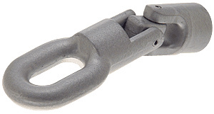 CRL 45 Degree Universal Joint with Pole Eye for 3/8" Spline Size