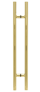 CRL Polished Brass 48" Ladder Style Pull Handle