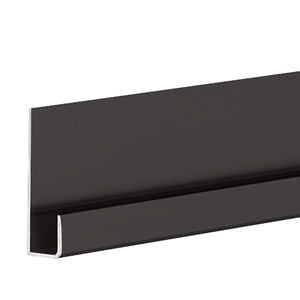 Oil Rubbed Bronze 95" Low Profile "J" Molding