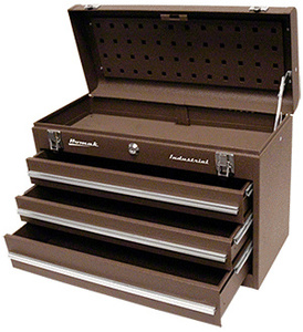 CRL Brown Homak 3-Drawer Toolbox 20