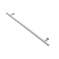 Polished Stainless Steel 18" Single Mount Ladder Pull Towel Bar