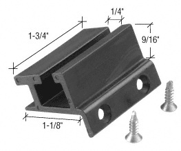 CRL 1/4" Bottom Guide for CK/DK for Cottage Series Sliders