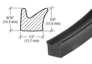 CRL Various GM Cars Door Flange Weatherstrip