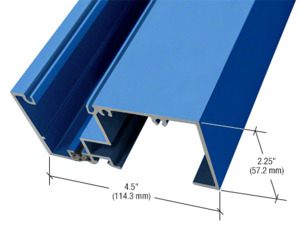CRL-U.S. Aluminum Sill for 1" Glazing 2-1/4" x 4-1/2", Thermally Improved, Custom Paint- 24'-2"