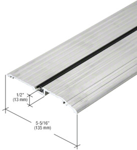 CRL-U.S. Aluminum Low Profile Threshold, Mill - 21'-4"