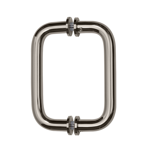CRL Polished Nickel 6" BM Series Tubular Back-to-Back Pull Handle