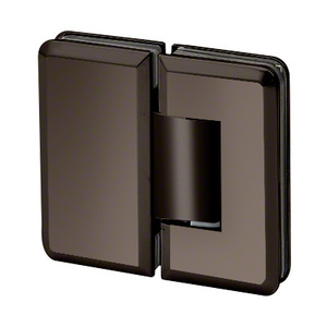 Gun Metal 180° Glass to Glass Majestic Series Hinge