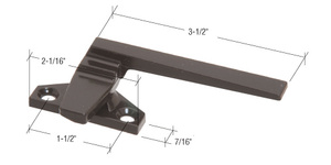 CRL Brown Right Hand Cam Handle Lock