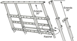 CRL 30" Truck and Van Glass Rack Extension