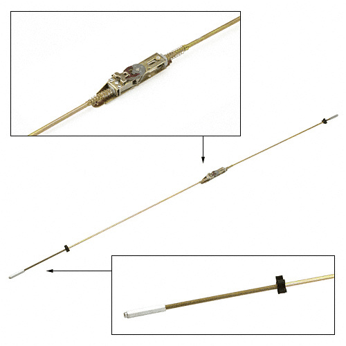 CRL Rod and Case Assembly for Jackson® 1085 and 2086 Concealed Vertical Rod Panic Exit Devices