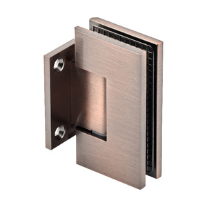 Polished Copper Wall Mount with Short Back Plate Maxum Series Hinge
