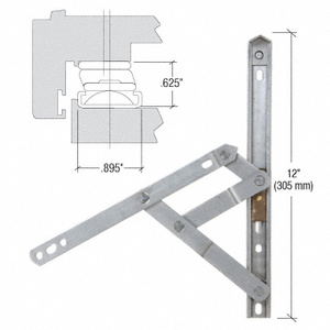 CRL 12" 4-Bar Heavy-Duty Stainless Steel Project-Out Hinge