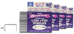 CRL 3/8" Arrow T50® Staples