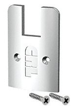 CRL Polished Stainless Low Profile End Cap With Screws