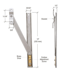 CRL 12" Standard Friction Adjuster