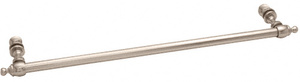 CRL Polished Nickel 24" Colonial Style Single-Sided Towel Bar