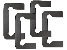 CRL Black Gasket Replacement Set for Petite Series Hinges