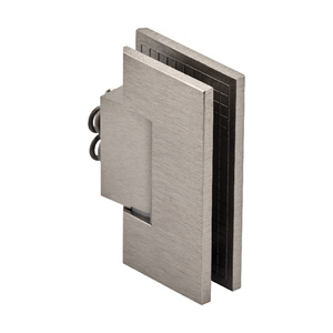 Brushed Nickel Designer Jamb Mount Hinge with  10° Pin