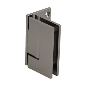 CRL Polished Nickel Geneva 544 Series Wall Mount Offset Back Plate Hinge