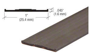 CRL Bronze PVC Flat Grid - 96"