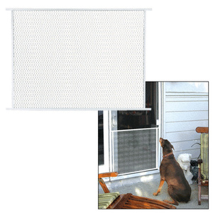 CRL White 48" Sliding Screen Door Grille