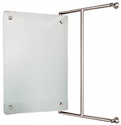 CRL Chrome 15" x 23" Frameless Pivot Mirror