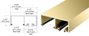 CRL Polished Brass 120" SSR Top Track