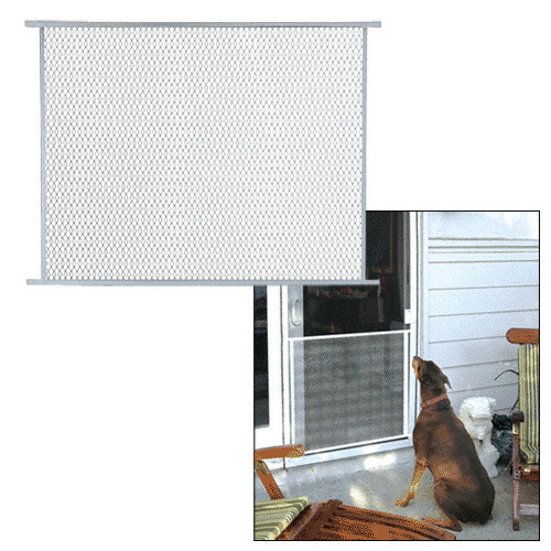 CRL Gray 36" Sliding Screen Door Grille