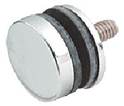 CRL Polished Stainless Steel Replacement Washer/Stud Kit for Single-Sided and Combination Commercial Door Pulls 3/8" - 3/4"