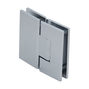 CRL Polished Chrome Vienna 580 Series Glass-to-Glass Hinge with