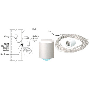 CRL Post Mounted LED Light