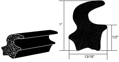 CRL Various Ford Models Rear Deck Lid Weatherstrip