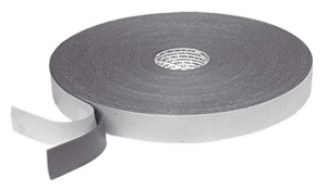 CRL Gray 1/8" x 3/4" Single Sided Foam Glazing Tape