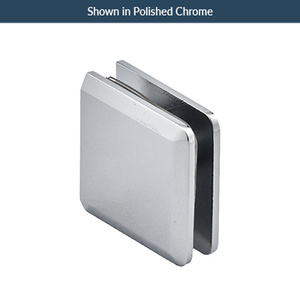 Satin Chrome Beveled Pivoting Transom Clip
