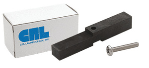 CRL Oil Rubbed Bronze Adapter Block for Prima, Shell and Rondo Hinges