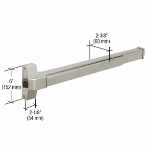 CRL Aluminum Rim Fire Exit Device